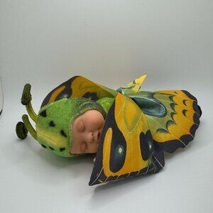 Anne Geddes Butterfly Doll - Green